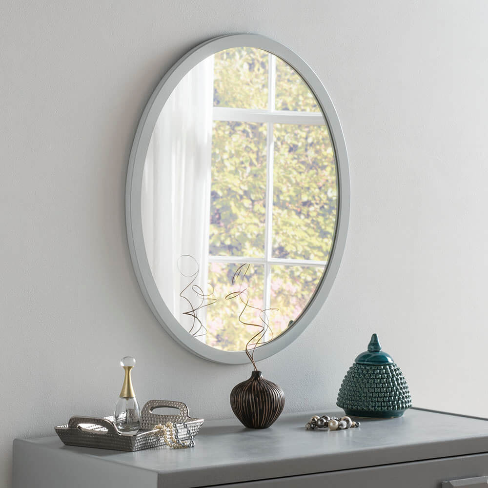 Classic light grey mirror MirrorZone